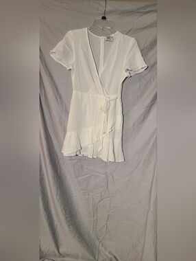 Princess Polly | Dresses | Princess Polly White Ruched Bodycon Dress |  Poshmark